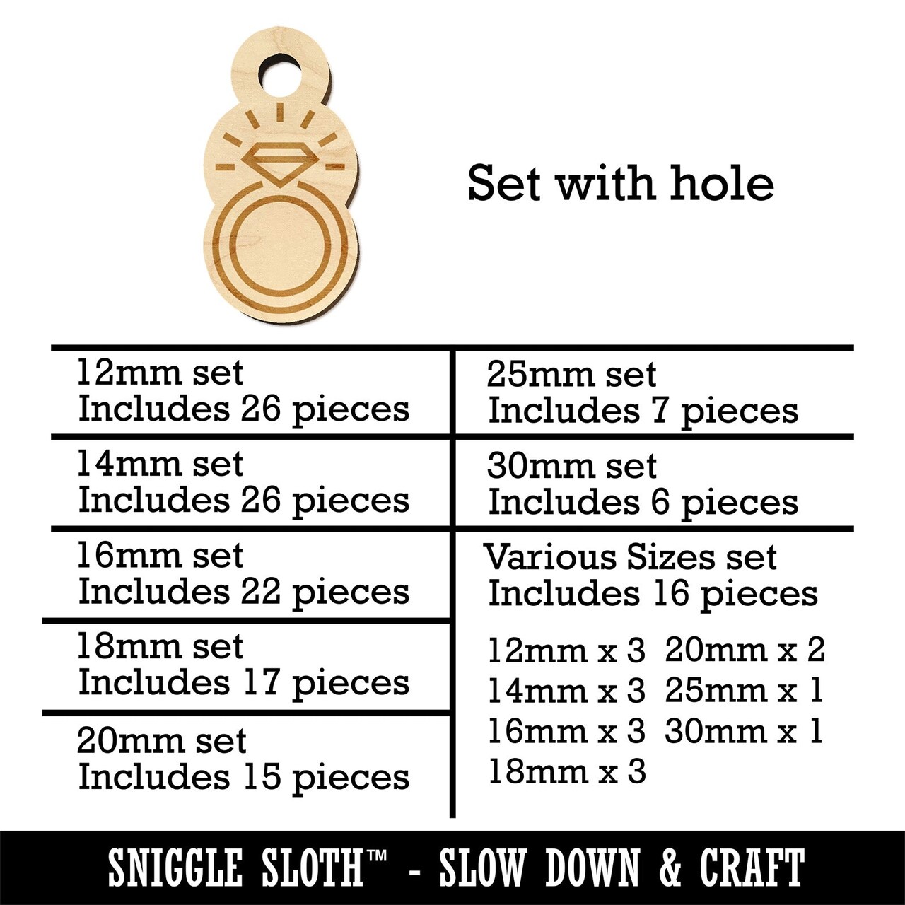 Wooden craft rings michaels deals
